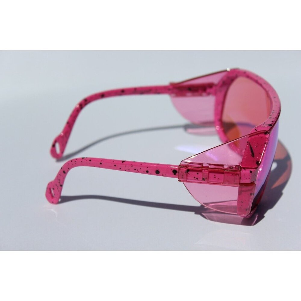 PIT VIPER The Crawdaddy Climax Grand Prix Sunglasses Pink/Blue NEW - Picture 4 of 8